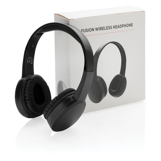 Fusion wireless headphone, black