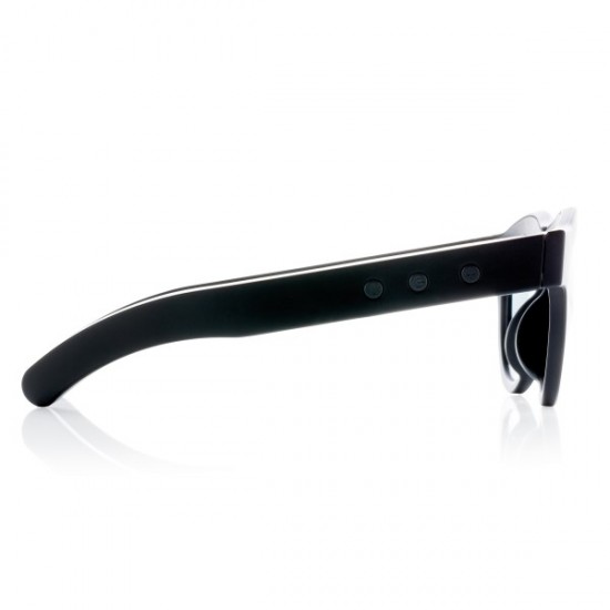 Wireless speaker sunglasses, black