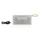 Vibe wireless charging speaker, grey