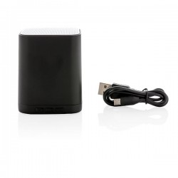 Light up logo wireless speaker, black
