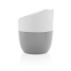 Home speaker with wireless charger, white
