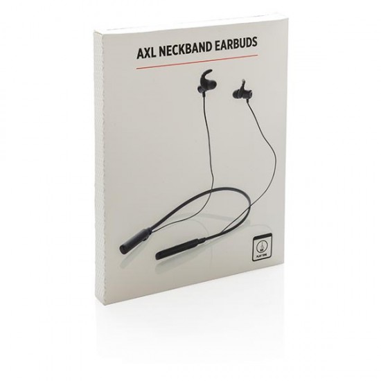 Axl neckband earbuds, black