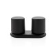 Double induction charging speaker, black