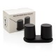 Double induction charging speaker, black