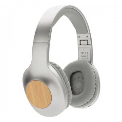 Dakota Bamboo wireless headphone, grey