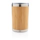 Bamboo coffee to go tumbler, brown