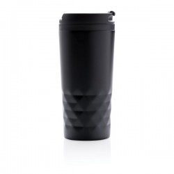 Geometric mug, black