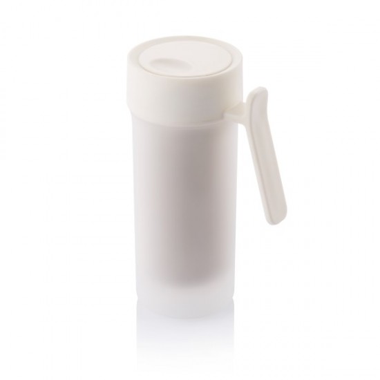 Pop mug, white