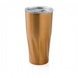 Copper vacuum insulated tumbler, golden