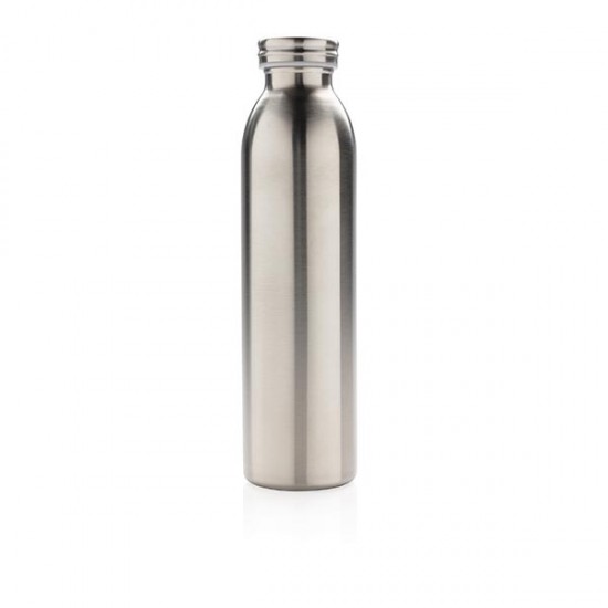 Leakproof copper vacuum insulated bottle, silver