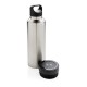 Vacuum flask with wireless charging, grey