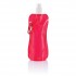 Foldable water bottle, red