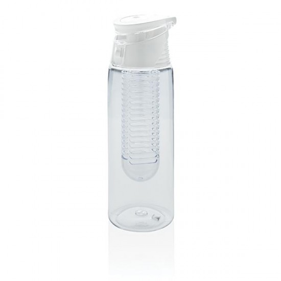 Lockable infuser bottle, white
