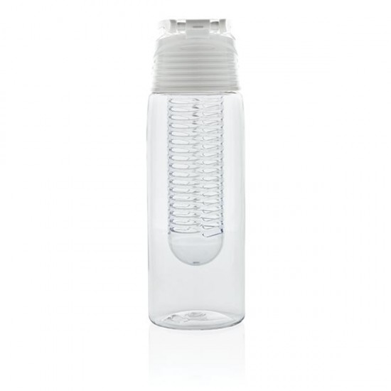 Lockable infuser bottle, white