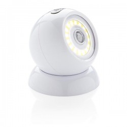 COB 360 light with motion sensor, white