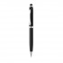 Deluxe stylus pen with COB light, black