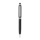 Deluxe stylus pen with COB light, black