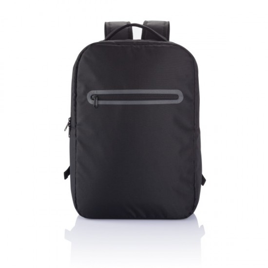 London laptop backpack PVC free, black