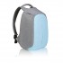 Bobby compact anti-theft backpack, light blue