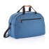 Fashion duo tone travel bag, blue