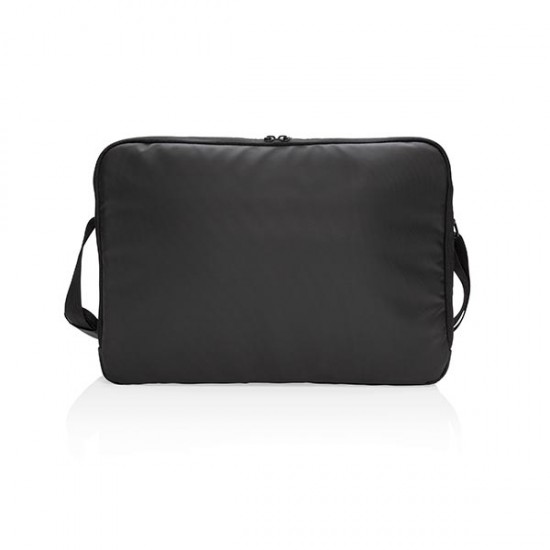 Madrid RFID USB 15.6" laptop bag PVC free, black