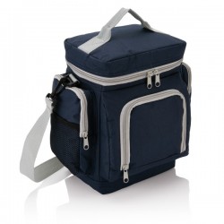 Deluxe travel cooler bag, blue