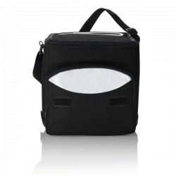Foldable cooler bag, black