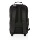 Fashion black 15.6" laptop backpack PVC free, black