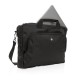 Deluxe 15” laptop bag, black
