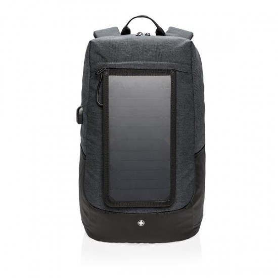 Eclipse solar backpack, black