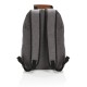 LED light 13” laptop backpack, grey