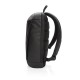Madrid anti-theft RFID USB laptop backpack PVC free, black