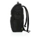 Swiss Peak RPET Voyager USB & RFID 15.6"laptop backpack, bla