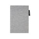 Deluxe A5 jersey notebook, grey