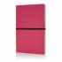 Deluxe softcover A5 notebook, pink