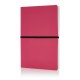 Deluxe softcover A5 notebook, pink