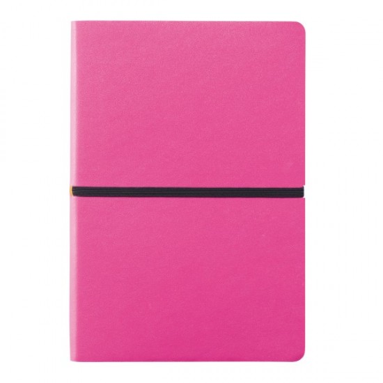 Deluxe softcover A5 notebook, pink