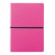 Deluxe softcover A5 notebook, pink