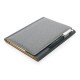 A5 Deluxe design notebook cover, grey A5 Deluxe design notebook cover, grey