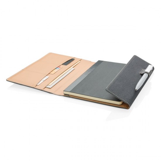A5 Deluxe design notebook cover, grey A5 Deluxe design notebook cover, grey