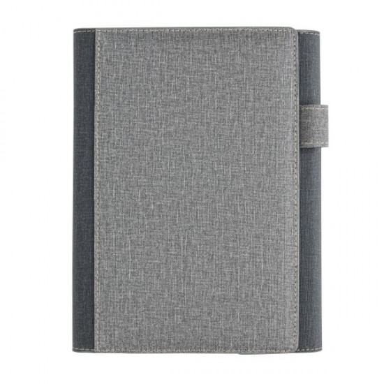 A5 Deluxe design notebook cover, grey A5 Deluxe design notebook cover, grey