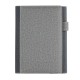 A5 Deluxe design notebook cover, grey A5 Deluxe design notebook cover, grey