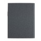 A5 Deluxe design notebook cover, grey A5 Deluxe design notebook cover, grey