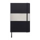 A5 squared hardcover notebook, black A5 squared hardcover notebook, black
