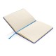 Deluxe hardcover PU A5 notebook, blue