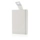 A5 Notebook & LED bookmark, white A5 Notebook & LED bookmark, white