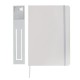 A5 Notebook & LED bookmark, white A5 Notebook & LED bookmark, white
