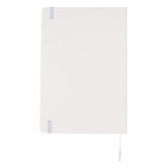 A5 Notebook & LED bookmark, white