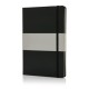 Deluxe hardcover A5 notebook, black