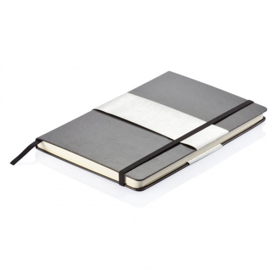 Deluxe hardcover A5 notebook, black